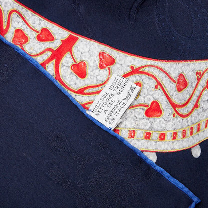 カルティエ マスト・ドゥ・カルティエ シルクスカーフ