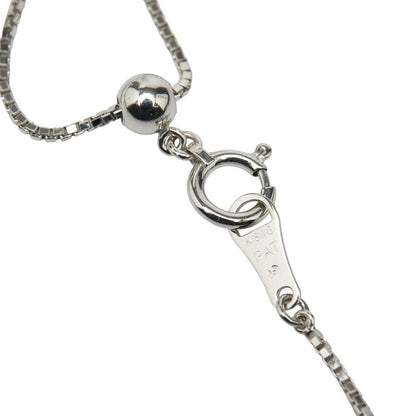 Tasaki K18WG マベ パール ダイヤモンド ペンダント ネックレス