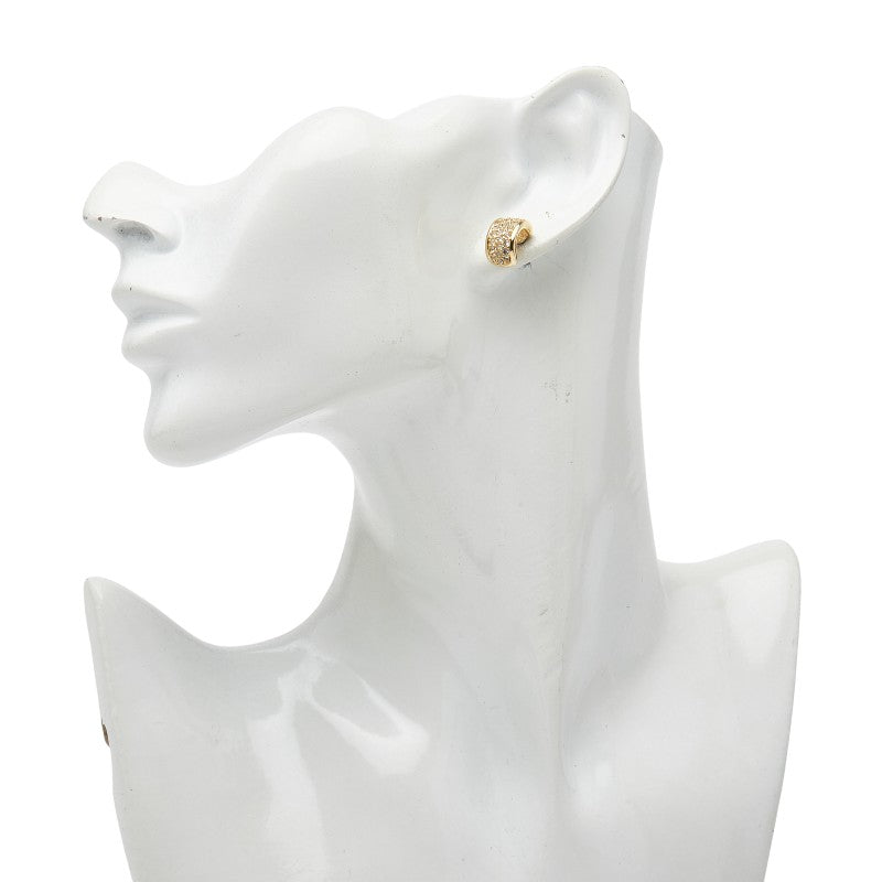 ディオール ライン ストーン イヤリング