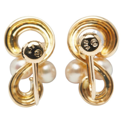 Tasaki アコヤ パール Au750 ピアス