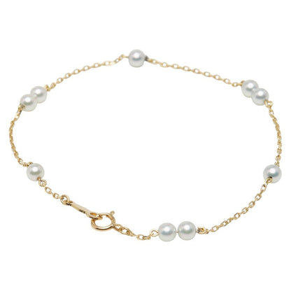 ミキモト Au750 アコヤ パール ブレスレット