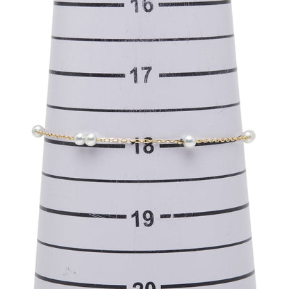 ミキモト Au750 アコヤ パール ブレスレット