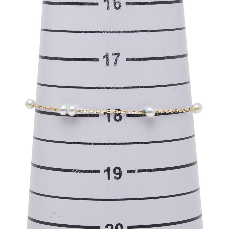 ミキモト Au750 アコヤ パール ブレスレット