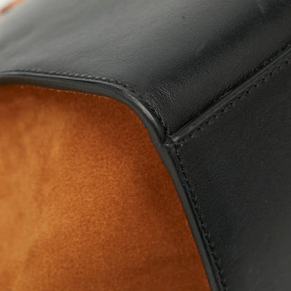 セリーヌ トラペーズ レザー パイソン スエード 2WAY バッグ