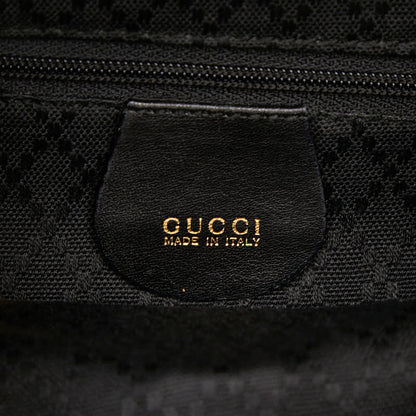 グッチ バンブー スエード レザー バックパック