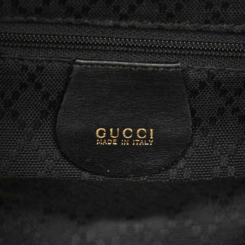 グッチ バンブー スエード レザー バックパック
