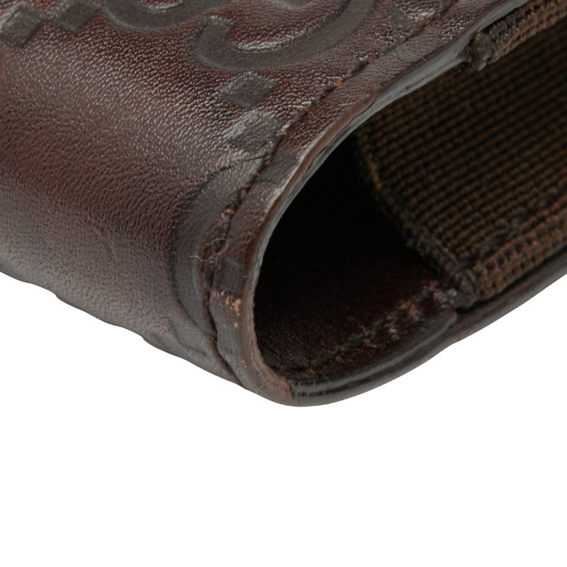 グッチ シグネチャー レザー フォン ホルダー