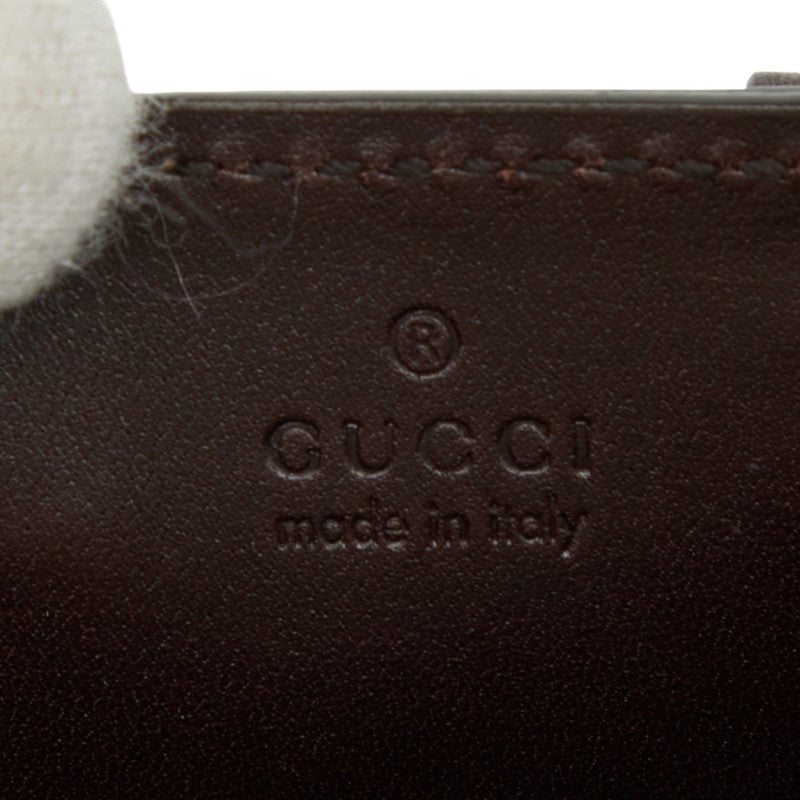 グッチ シグネチャー レザー フォン ホルダー