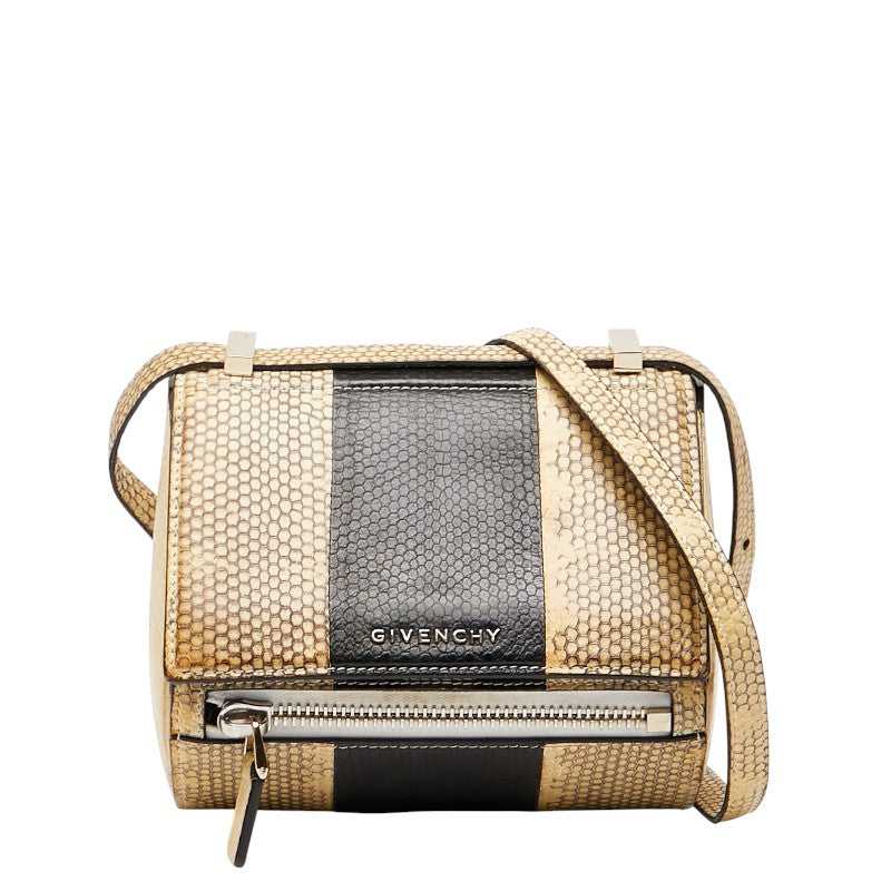 ジバンシィ パンドラ ボックス レザー ショルダーバッグ