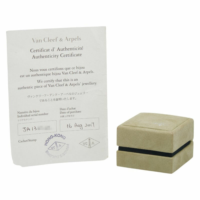 ヴァン クリーフ & アーペル ヴィンテージ アルハンブラ K18YG オニキス ネックレス