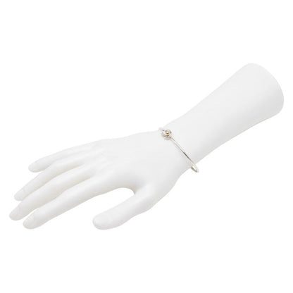 ティファニー & Co. ラブ ノット SV925 Au750 バングル