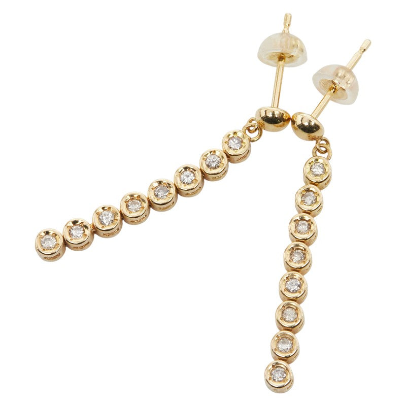 Au750 ダイヤモンドピアス