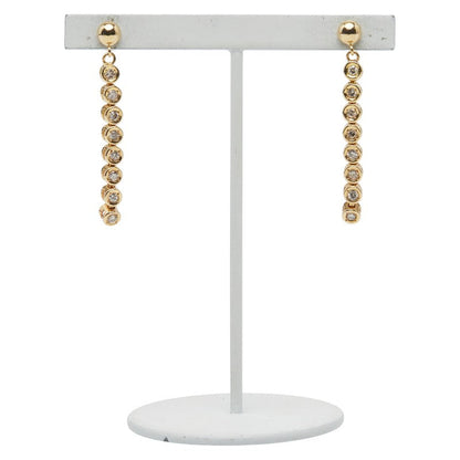 Au750 ダイヤモンドピアス