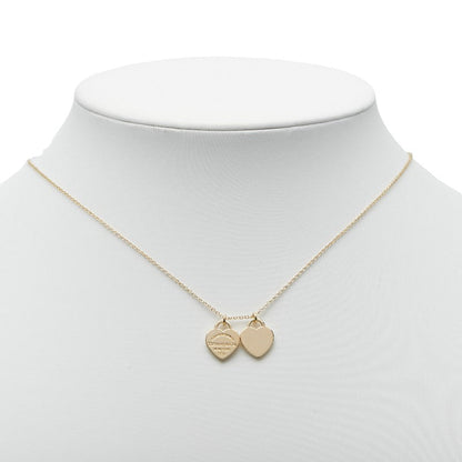 ティファニー リターン トゥ ダブルハート ネックレス