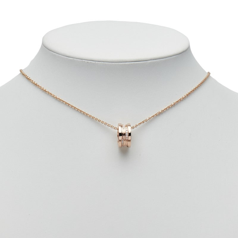 ブルガリ B.zero1 パヴェ ダイヤモンド Au750 ネックレス