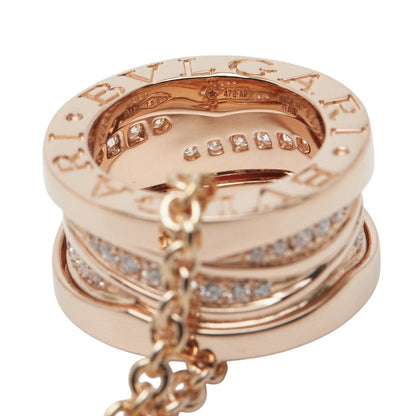 ブルガリ B.zero1 パヴェ ダイヤモンド Au750 ネックレス