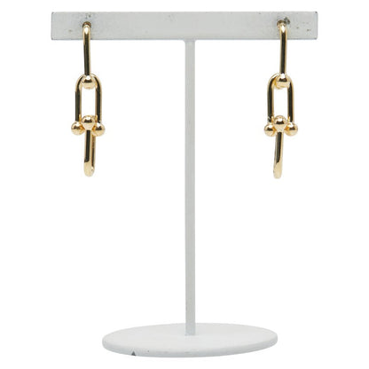 Au750 イエロー ゴールド スタッド ピアス