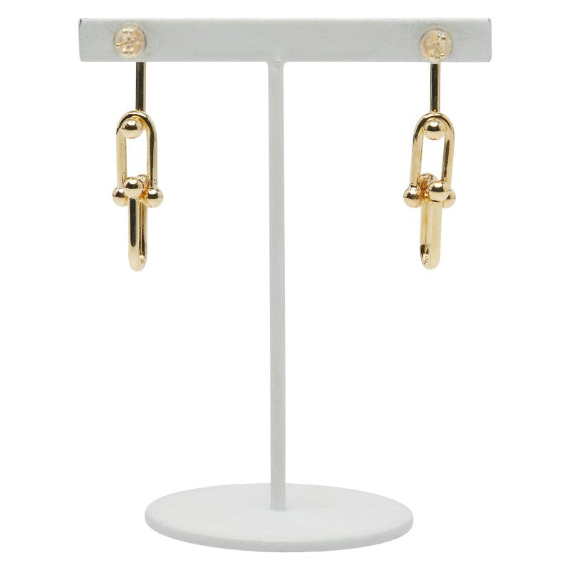 Au750 イエロー ゴールド スタッド ピアス