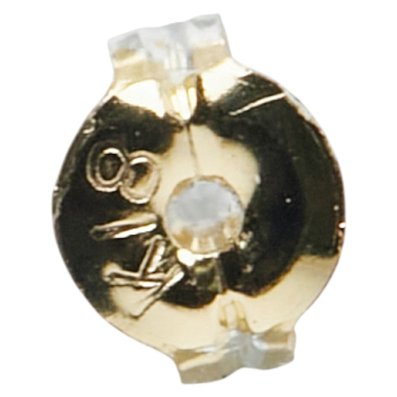 Au750 イエロー ゴールド スタッド ピアス