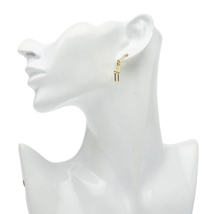 Au750 イエロー ゴールド スタッド ピアス