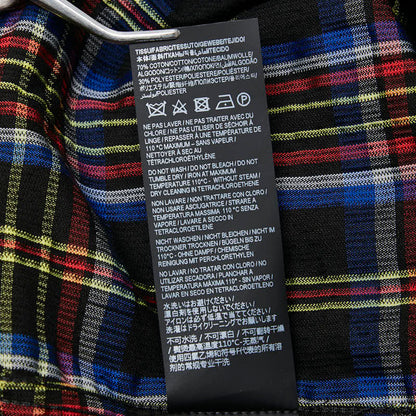 イヴサンローラン チェック コーデュロイ コットン シャツ