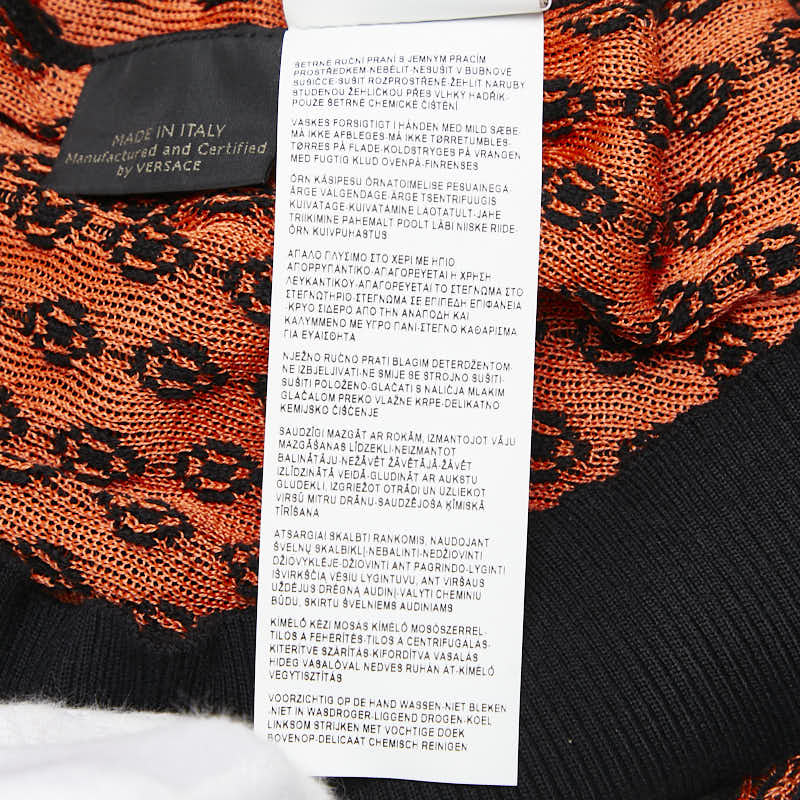 ヴェルサーチ メデューサ レーヨン コットン ニット