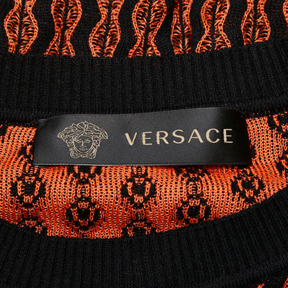 ヴェルサーチ メデューサ レーヨン コットン ニット