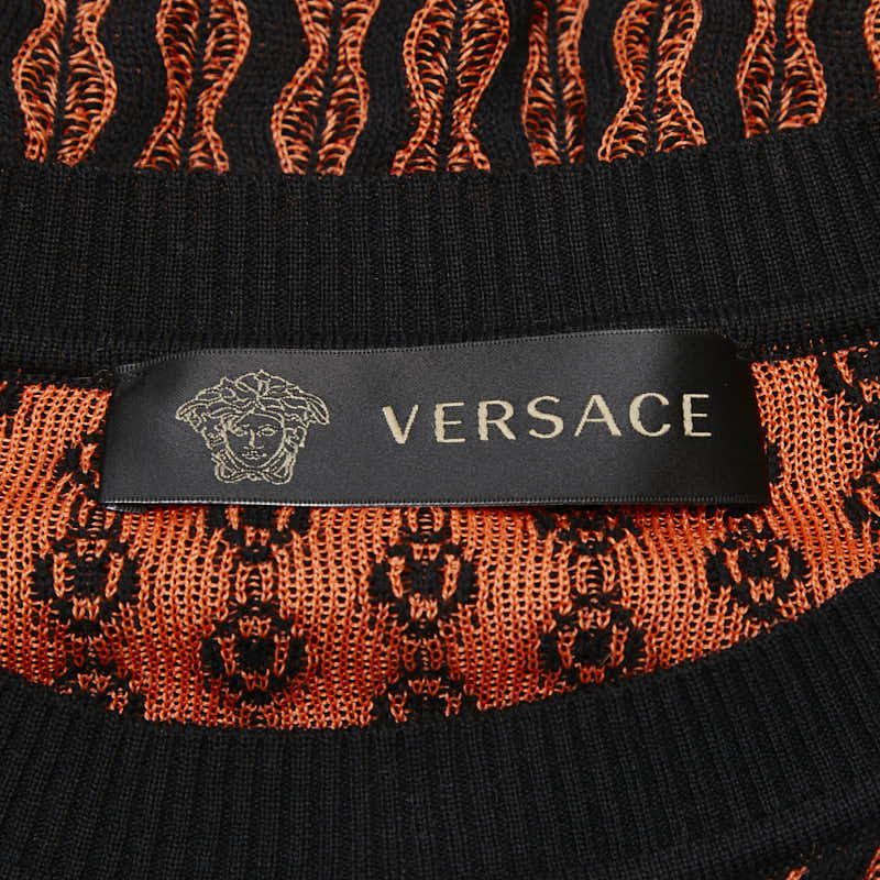 ヴェルサーチ メデューサ レーヨン コットン ニット