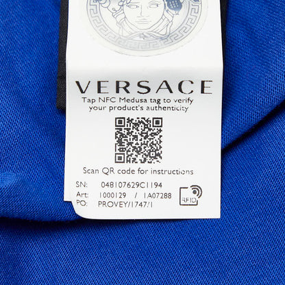 ヴェルサーチ グリーク マスク コットン Tシャツ