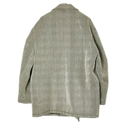 ヴェルサーチ ジーンズ クチュール ウール アセテート コート