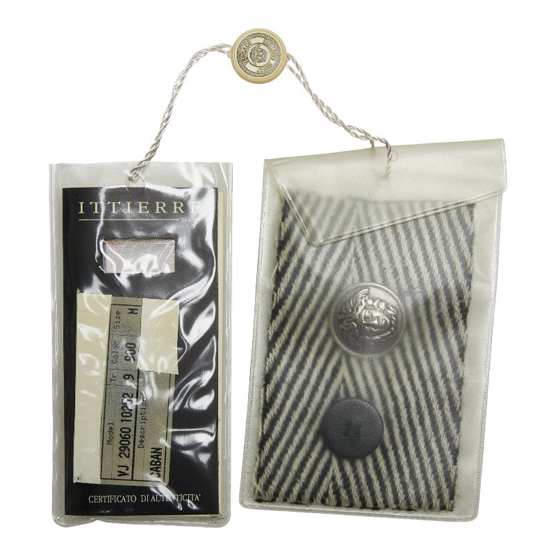 ヴェルサーチ ジーンズ クチュール ウール アセテート コート