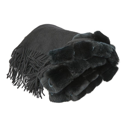 ジバンシィ ウール ファー ショール