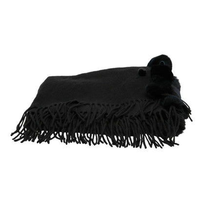 ジバンシィ ウール ファー ショール