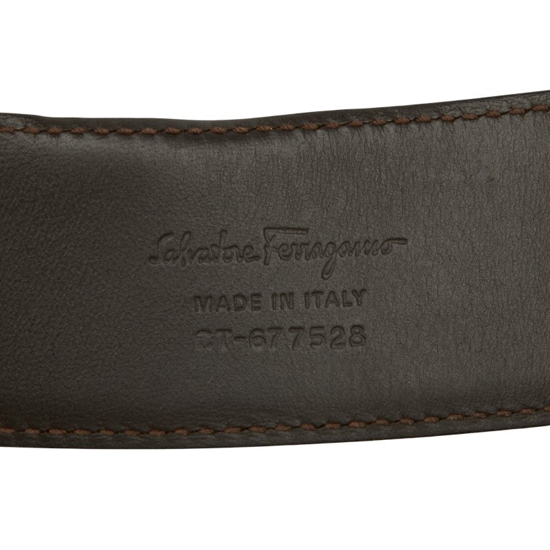 サルヴァトーレ フェラガモ レザー ベルト