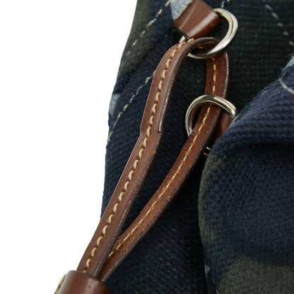 ミュウミュウ フローラル レザー キャンバス トートバッグ