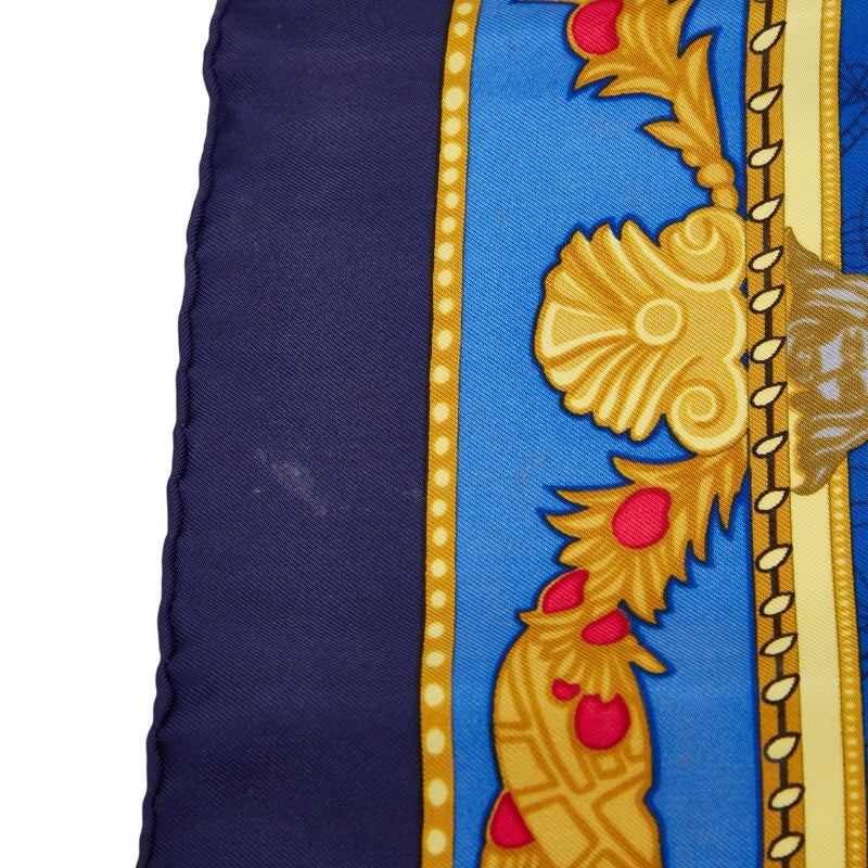 エルメス レ ビソン ドゥ ヴェニス シルク スカーフ