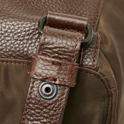 プラダ レザー ナイロン バックパック