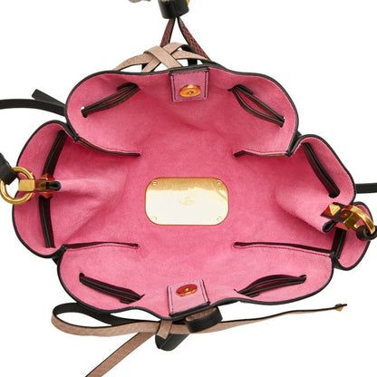 ヴァレンティノ スタッズ レザー ショルダーバッグ