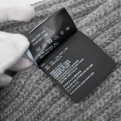 プラダ ロゴ カシミア バージン ウール スカーフ