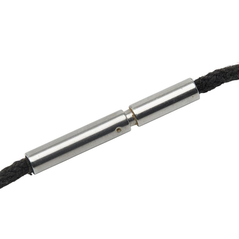 エルメス シンボル 2001 レザー メタル ネックレス