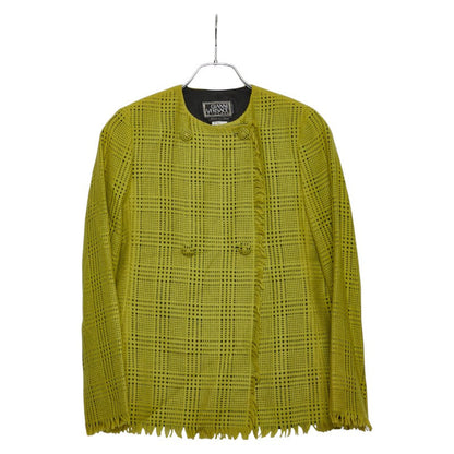 ヴェルサーチ ウール アンゴラ スカート スーツ