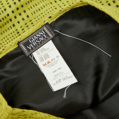 ヴェルサーチ ウール アンゴラ スカート スーツ