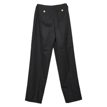 シャネル ココ ボタン ウール セットアップ