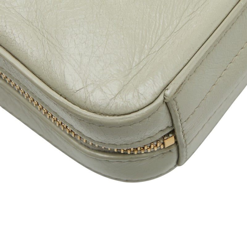 イヴサンローラン ヴィッキー レザー ウエストバッグ