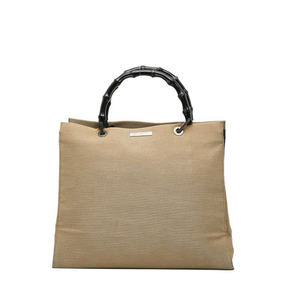 グッチ バンブー キャンバス トートバッグ