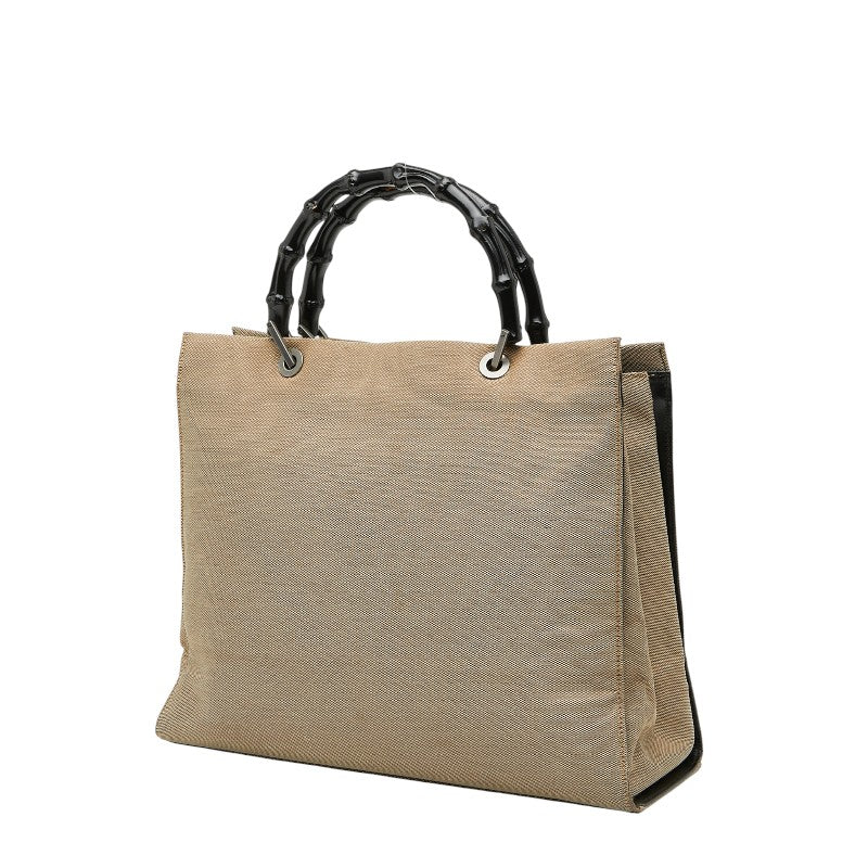 グッチ バンブー キャンバス トートバッグ