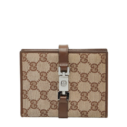 グッチ ジャッキー GGキャンバス 手帳カバー