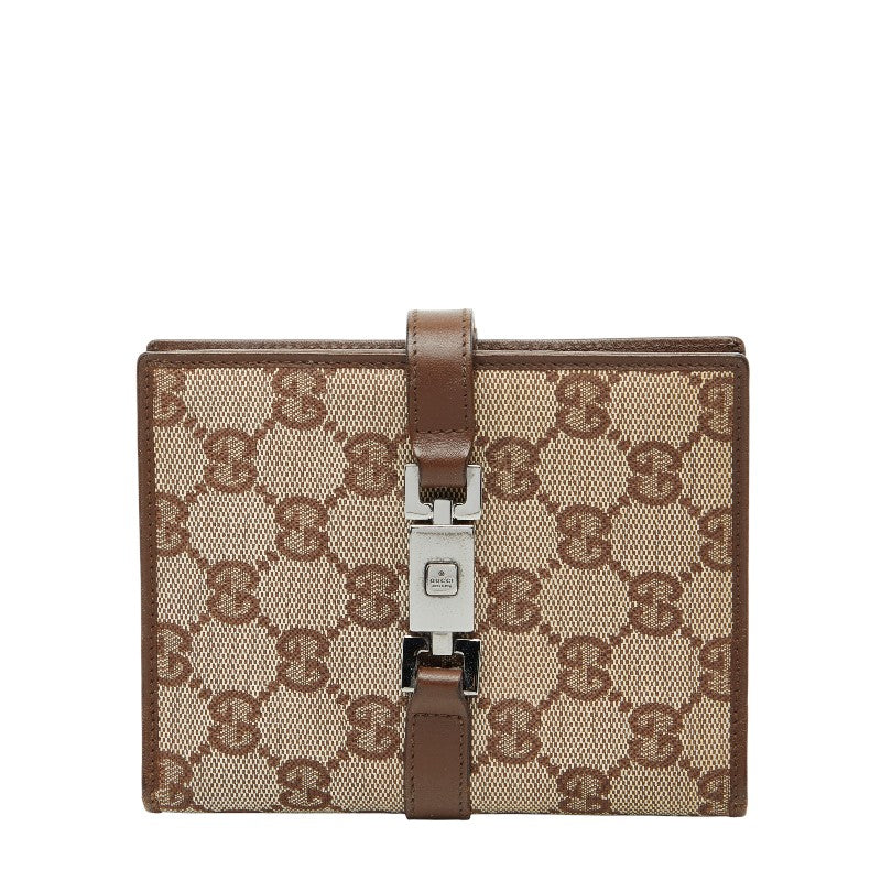 グッチ ジャッキー GGキャンバス 手帳カバー