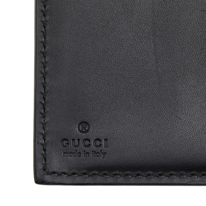 グッチ ゴーストスター プリント レザー長財布