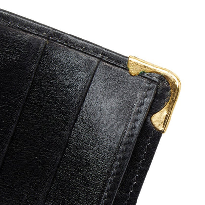 セリーヌ マカダム レザー二つ折り財布